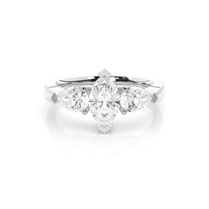 Mixed Shaped Diamond Rings