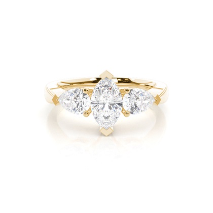 Yellow Gold Diamond Rings