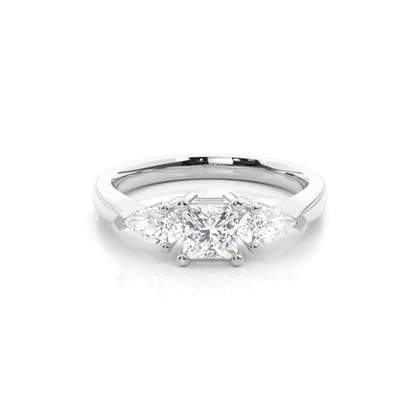 Mixed Shaped Diamond Rings