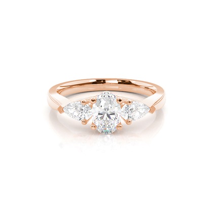 Rose Gold Diamond Rings