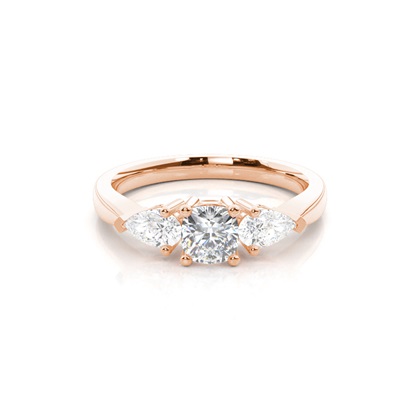 Rose Gold Diamond Rings