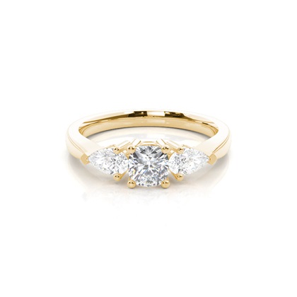 Yellow Gold Diamond Rings