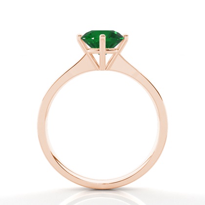 Weißgold Smaragd Verlobungsring