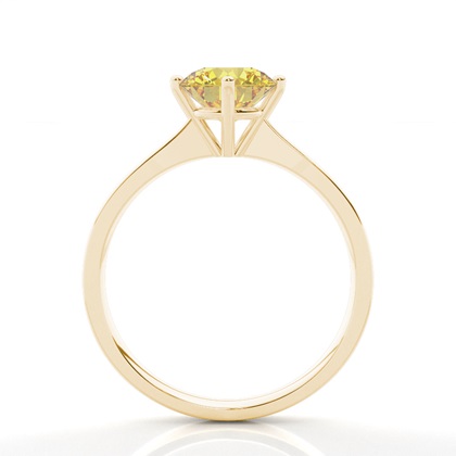 Yellow Gold Diamond Engagement Rings
