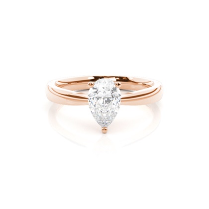 Pear Shaped Diamond Engagement Rings