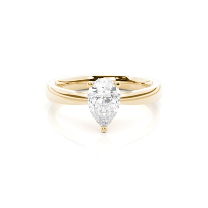 Yellow Gold Diamond Engagement Rings