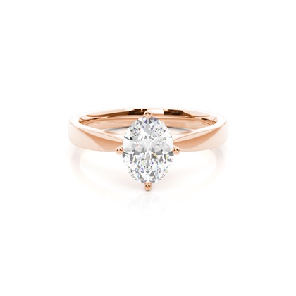 Oval Diamond Engagement Rings