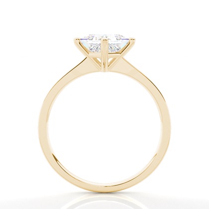 Diamantenring in einer Krappenfassung