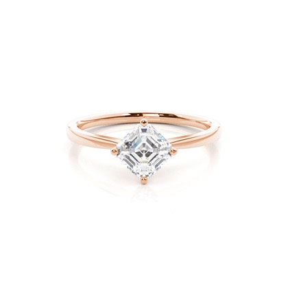 Rose Gold Diamond Engagement Rings