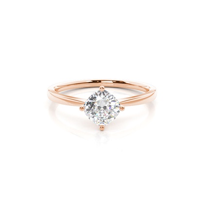 Rose Gold Diamond Engagement Rings