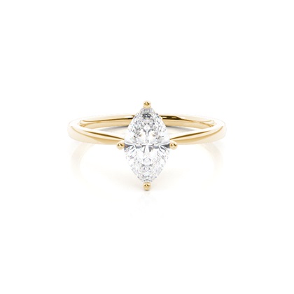 Yellow Gold Diamond Engagement Rings
