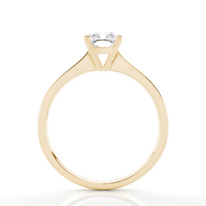 Diamantenring in einer Krappenfassung