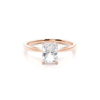 Rose Gold Diamond Engagement Rings