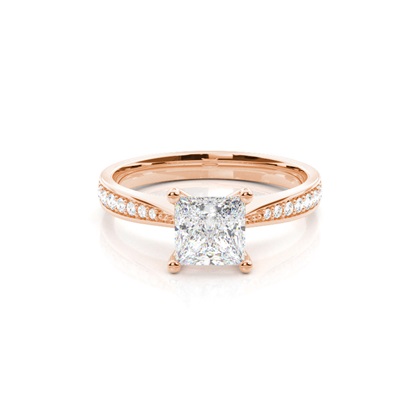 Princess Cut Diamond Engagement Rings