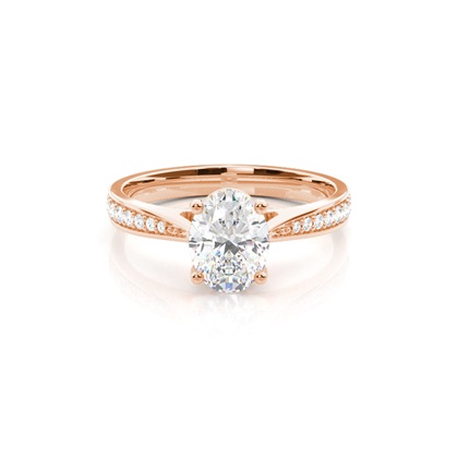 Oval Diamond Engagement Rings