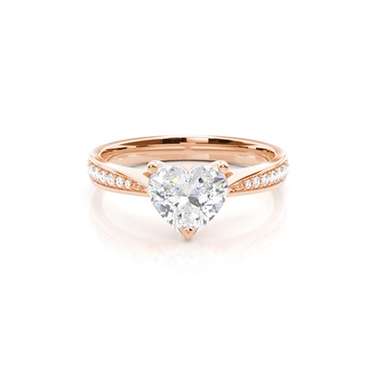 Rose Gold Diamond Engagement Rings