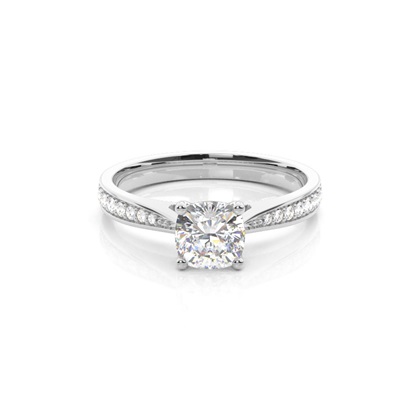 Cushion Cut Diamond Engagement Rings