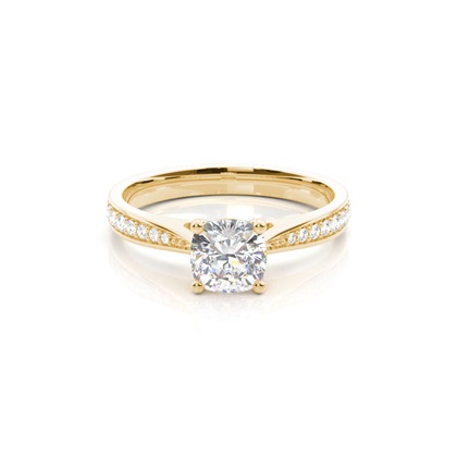 Cushion Cut Diamond Engagement Rings