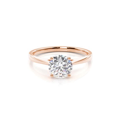 Rose Gold Diamond Engagement Rings