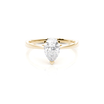 Yellow Gold Diamond Engagement Rings