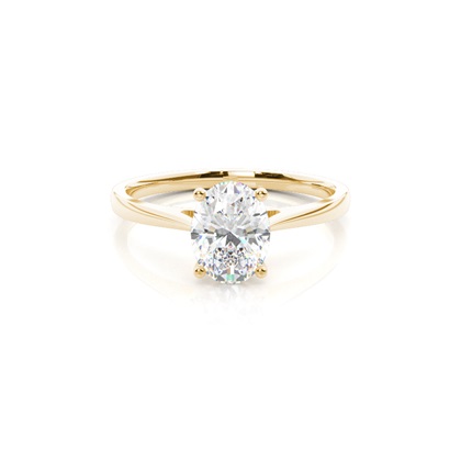 Oval Cut Diamond Rings