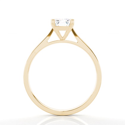 Diamantenring in einer Krappenfassung