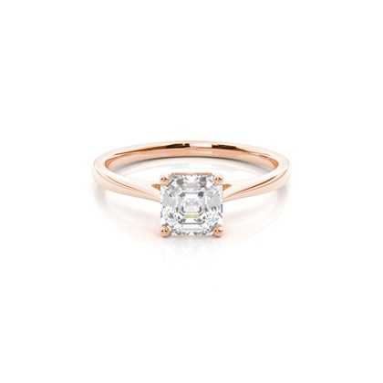 Rose Gold Diamond Engagement Rings