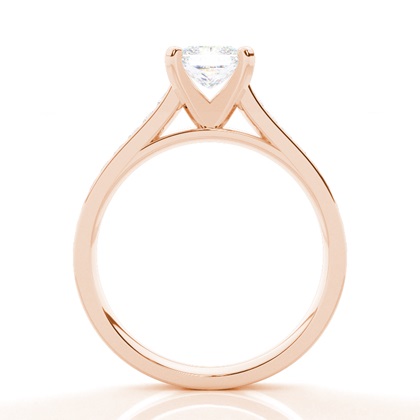 Princess Moissanite Engagement Rings