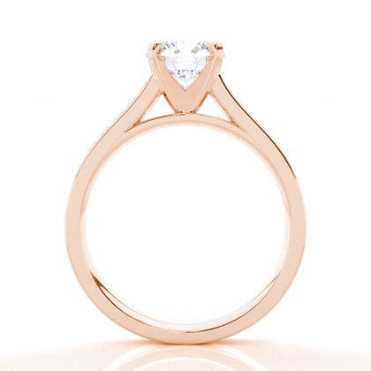 Rose Gold Moissanite Engagement Rings	