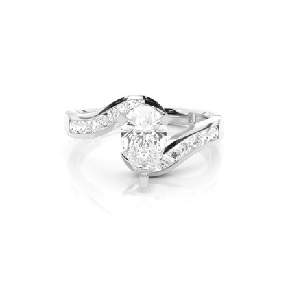 Pear Diamond Rings