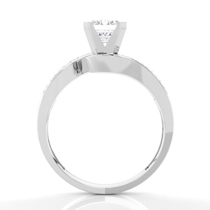 Smaragd Diamantverlobungsringe Verlobungsringe