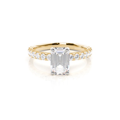 Emerald-Cut Diamond Rings