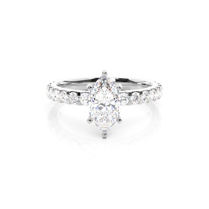 Silver Diamond Rings