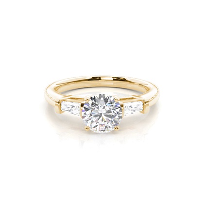 Yellow Gold Diamond Rings