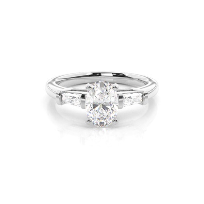 diamant zásnubní prsten princezny ze žlutého zlata