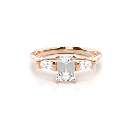 diamant zásnubní prsten princezny ze žlutého zlata