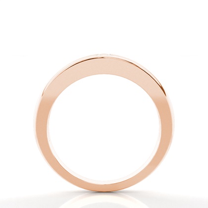Rose Gold Promise Diamond Rings