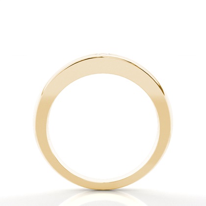 Yellow Gold Promise Diamond Rings