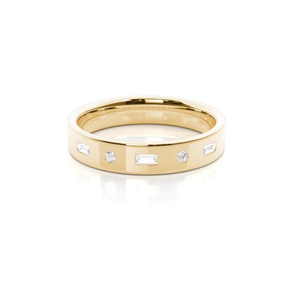 Baguette Women's Wedding Rings