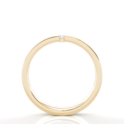 Women's Yellow Gold Diamond Wedding Rings