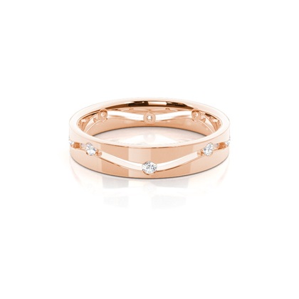 Rotgold Frau Eheringe