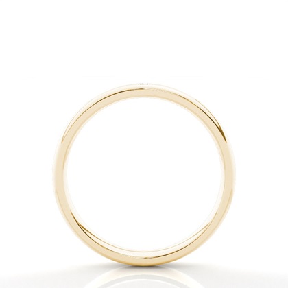 Gelbgold Frau Eheringe