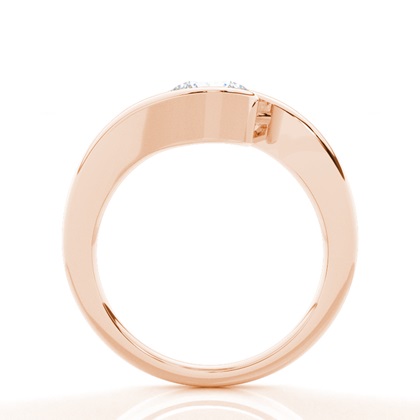 Rose Gold Moissanite Engagement Rings	