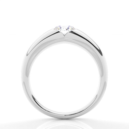 White Gold Diamond Engagement Ring