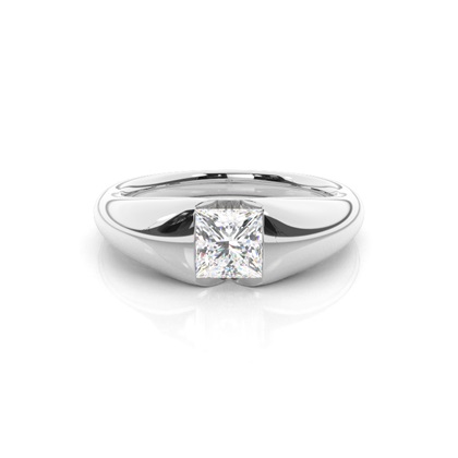 Princess Solitaire Diamond Engagement Rings