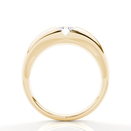 4.00 Carat Yellow Gold Solitaire Engagement Rings