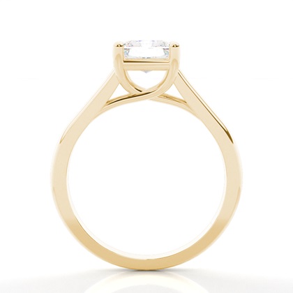 Gelbgold Solitärringe Diamantringe