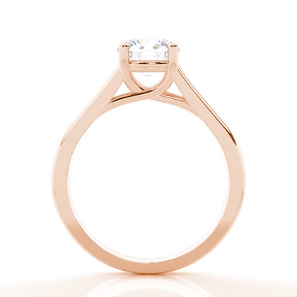 Rose Gold Moissanite Engagement Rings	