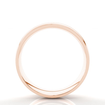 Rose Gold Men's Wedding Bands