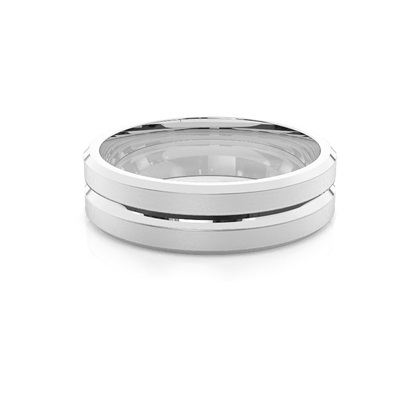 Men's Platinum Wedding Rings & Bands